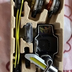【フリマにて落札され終了)仮面ライダー鎧武 　戦極ドライバー　 変身ベルト ガイム　 ロックシードの画像