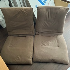 座椅子2個セットの画像