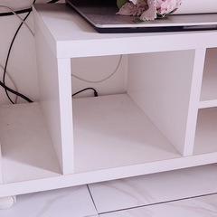 【無料】テレビボード　白の画像