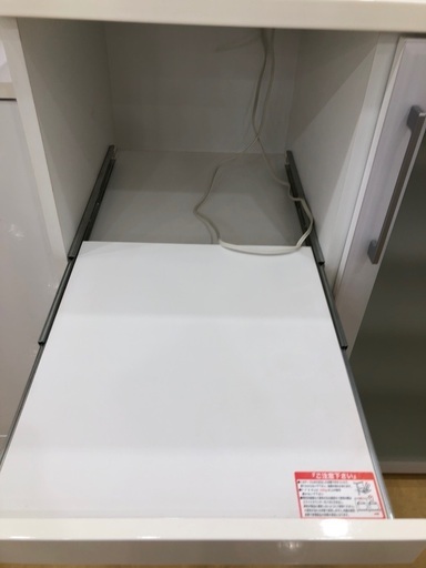 【軽トラック貸出サービス有】1枚扉レンジ台 ホワイト