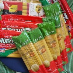 食料品（パスタ乾麺）差し上げます