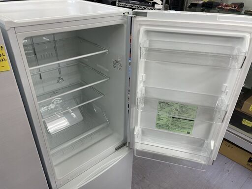 東芝 2ドア冷蔵庫 153L 2020年製 GR-R15BS  100Lクラス ホワイト 札幌市手稲区
