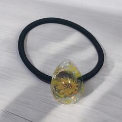 向日葵キラキラヘアゴム♡新品.未使用