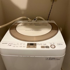 sharp 洗濯機 2017年製　ES-GE7A  