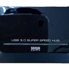 SANWA SUPPLY USB-HGW410BKN 4ポートUSB3.0ハブ 【現状未使用品】の画像