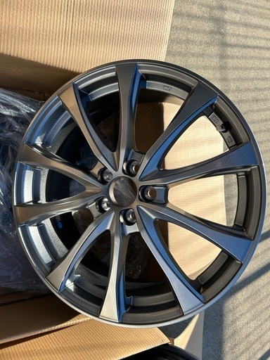新品未使用 
ホイールのみ単品4本セット] Exceeder E07 16インチ×6.5J PCD：100 穴数：5 インセット：48
