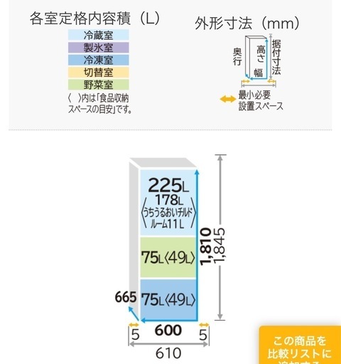 【決定】日立冷蔵庫R-V38RVL(N)型