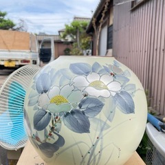 九谷焼　旭山　花瓶　フラワーベース