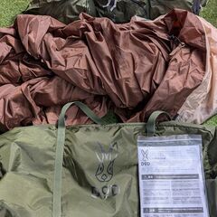 DOD かまぼこテント 3M カーキ 中古の画像