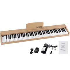 Carina 電子ピアノ 88鍵盤 キーボード 木製デザイン M...