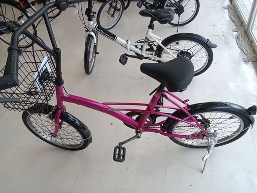 ☆ジモティ割あり☆ 自転車 20インチ ピンク クリーニング済み TC4624
