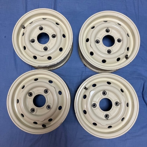 ★ミニ　10インチアルミホイール　4.5J  アイボリー