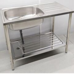 Z1468　新品　ステンレス流し台　組み立て式　シンク　FS-1...