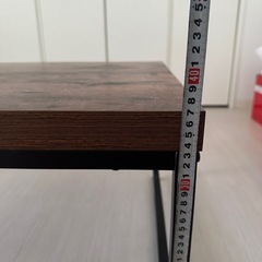 【ニトリ】ヴィンテージローテーブルの画像