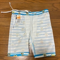 ミニオンボーダー水着サイズ120 キッズ水着　男の子の画像