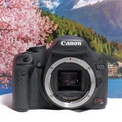 【完動品】Canon EOS Kiss X3 SDカード + レンズセットの画像