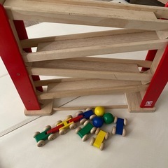 【引き渡し決定】木のおもちゃ　カタカタの画像