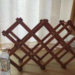 生活雑貨 ラック 木製の画像