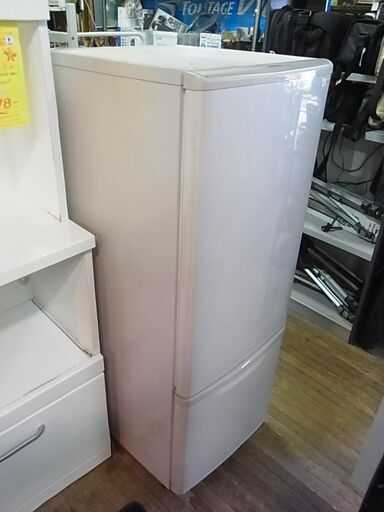 Panasonic　パナソニック　2ドア冷蔵庫　NR-B172W　168L　ノンフロン冷凍冷蔵庫　2010年製　シルバー