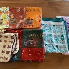 ハンカチ　7枚　あげます