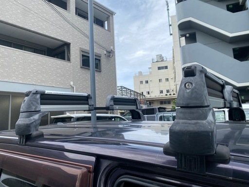 ワゴンR スティングレー　ルーフキャリア　inno