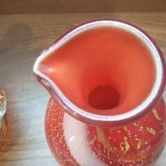 琉球ガラス デキャンタ グラスの画像