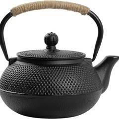 新品未使用⭐️鉄瓶 鉄器 南部鉄器 急須 やかん ケトル ih直火 対応 おしゃれ 鉄分補給の画像