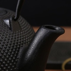 新品未使用⭐️鉄瓶 鉄器 南部鉄器 急須 やかん ケトル ih直火 対応 おしゃれ 鉄分補給の画像