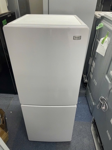 北九州市内配送無料　保証付き ハイアール Haier JR-NF148A W [ファン式 冷蔵冷凍庫 148L 右開き 2ドア ホワイト]