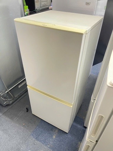 北九州市内配送無料　保証付き AQR-16H-W 冷蔵庫 ミルク [157L /2ドア /右開きタイプ