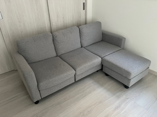 3人掛けソファー 洗えるカバー(オットンマン付き)