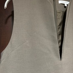 値下不可 新品 アーバンリサーチ サロペット ベージュ 36の画像