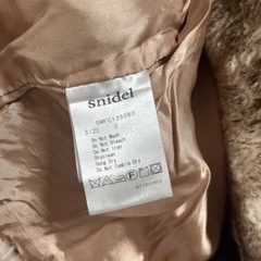 snidel ファーコートの画像