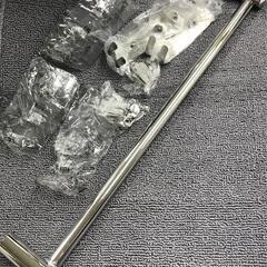 【ジモティ価格】伸縮　タオル掛け　ハンガー　全長43〜78cm ...