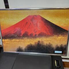 ジグソーパズル完成品　赤富士