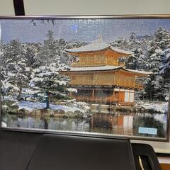 ジグソーパズル完成品　京都金閣寺