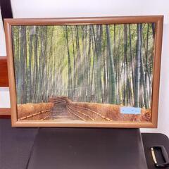 ジグソーパズル完成品　京都　竹林