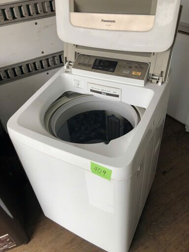 NO 409 ?北九州市内配送設置無料✨? Panasonic 全自動洗濯機 8kg シャンパン NA-FA80H1-N