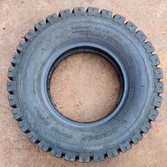 DUNLOP POWER LIFTER 7.50-16 12PR　中古 フォークリフトタイヤ（2023年製）2本SET（00064）の画像