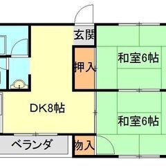 岐阜市長良福光　２DK