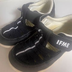 イフミー 16.5cm サンダル スニーカー ブラック プラレールの画像
