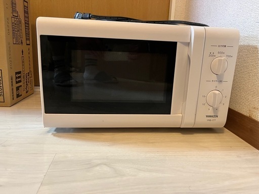 電子レンジ 山善 YAMAZEN YRB-177 2019年製 白\n