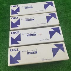 【OKI/沖】未使用 4本 トナーカートリッジ TNR-00-001
