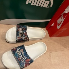 NIKE、vans、ベナッシ、サンダルの画像