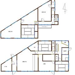【オーナーチェンジ】【店舗付住宅】2階建店舗付住宅（196.28㎡）　下妻駅から210m！ - 不動産