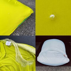 Yogibo Zoola Max ヨギボー ズーラ マックス（防水加工切れ・ビーズ半減）リーフカラーの画像