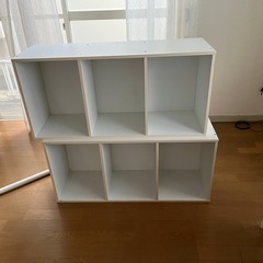 お値下げしました！早い者勝ち！白　カラボ　二つ　中古品