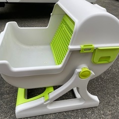 猫トイレ　半自動の画像
