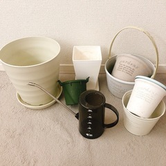 最終値下げ！ガーデニング♡植木鉢8個セット
