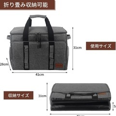 ✨大特価✨クーラーボックス 大容量 35L 保冷バッグ 保温 防水 耐摩耗の画像